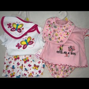 NWT- Two 3 piece outfits